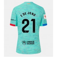 Barcelona Frenkie de Jong #21 3rd trikot Frauen 2023-24 Kurzarm